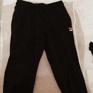 fila drawstring sweatpants